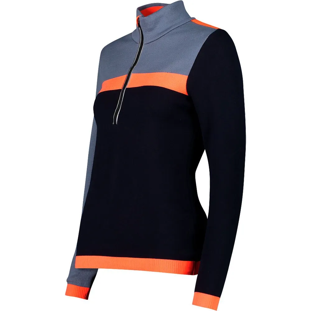 CMP Knitted 7H96260 Half Zip Sweatshirt - Image 3